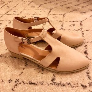 Cream, Peak-a-Boo Booties